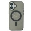 Guess GUHMP16SPFTDTEK iPhone 16 6.1 czarny/black hardcase IML Rhinestones MagSafe